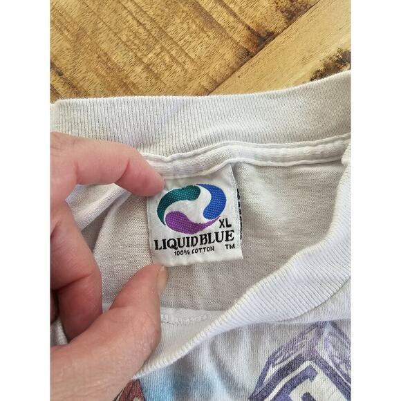 Vintage 90s Grateful Dead Tie Dye Dancing Bears Single Stitch T-Shirt XL USA - Picture 9 of 13